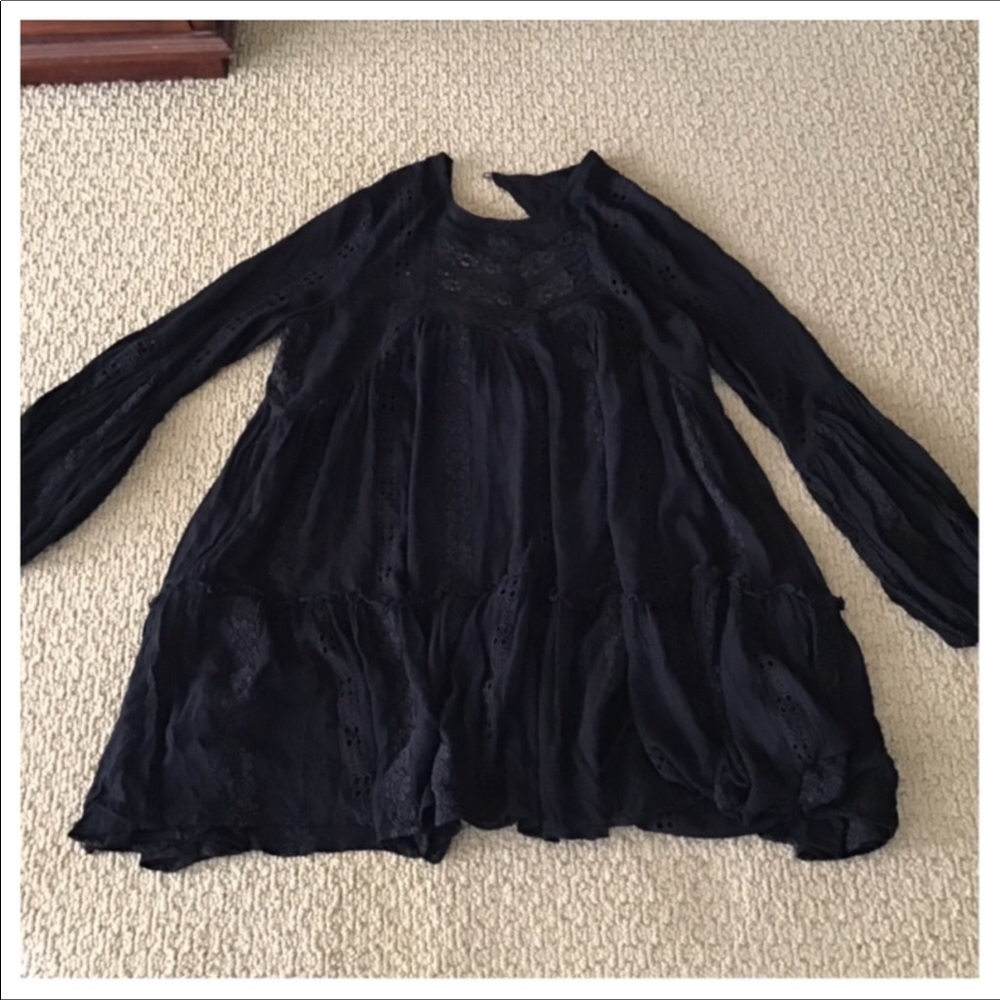 Free People Kiss Kiss Embroidered Tunic.  NWT. - Picture 7 of 7